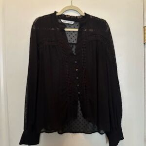 Zara Black Women's Top